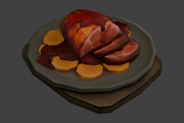 蜜汁烤肉