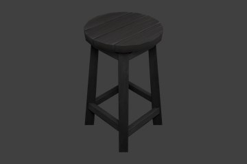 茶馆圆凳