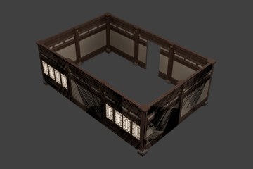 木框室内墙体 B