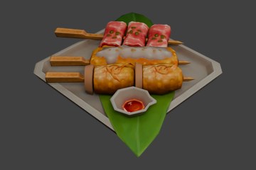 三味烤串拼盘