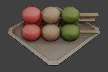 三色团子
