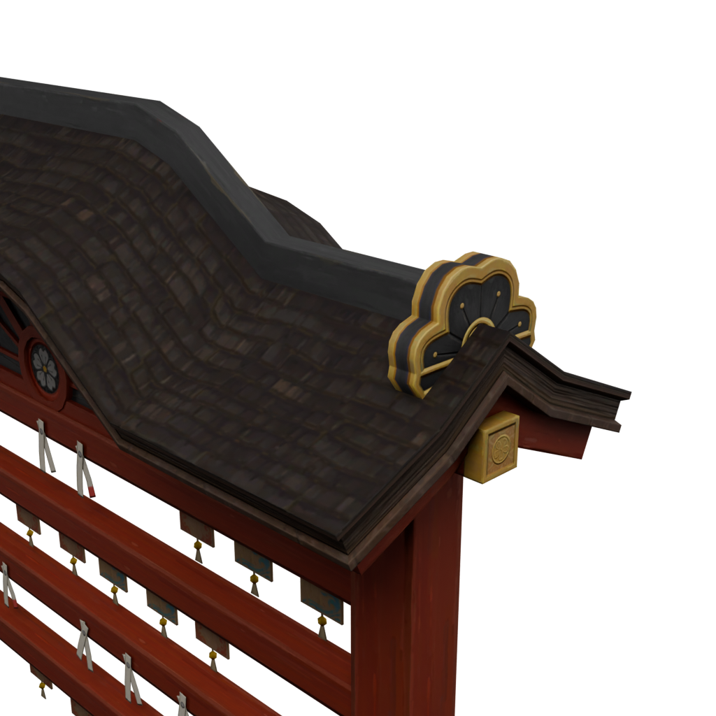 红色签纸悬挂架 · 局部特写
