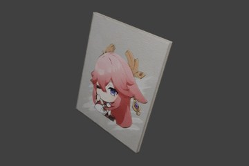 粉发人物画像：过来吧