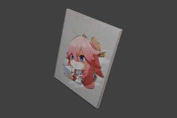 粉发人物画像：仅此而已