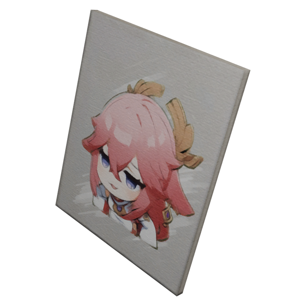 粉发人物画像：当真如此