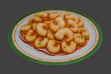 圆粒菜肴拼盘