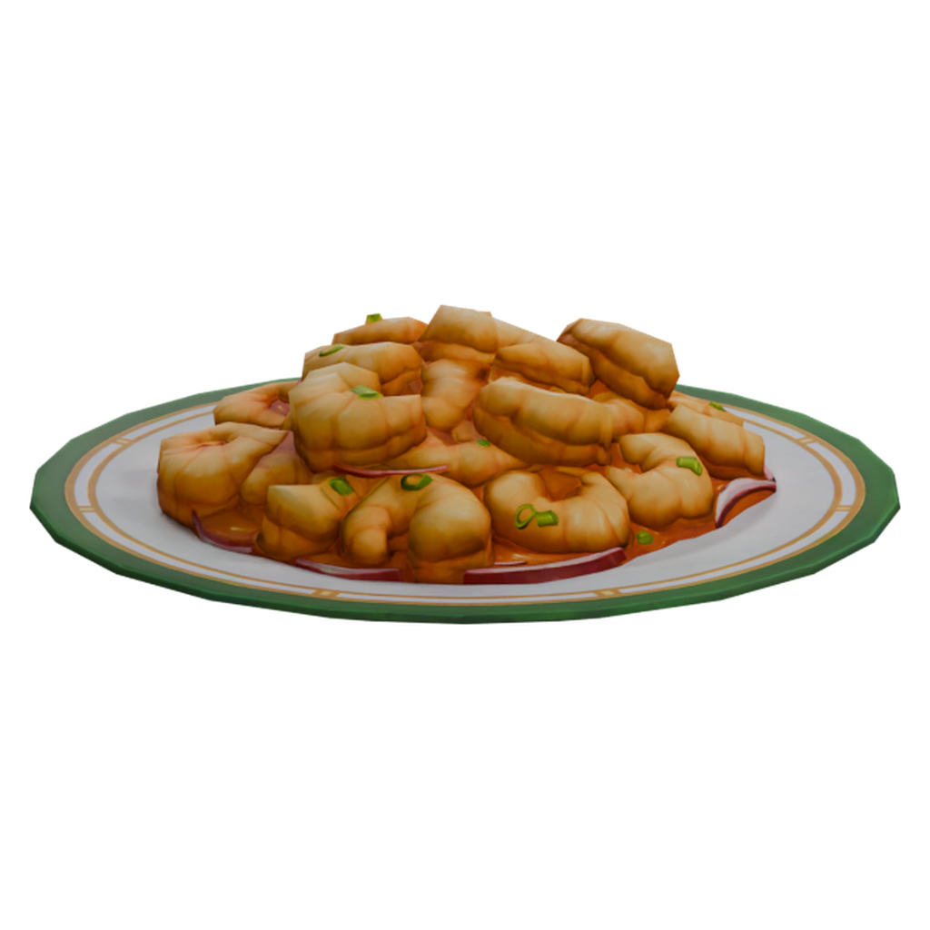圆粒菜肴拼盘 · 微俯仰特征视角