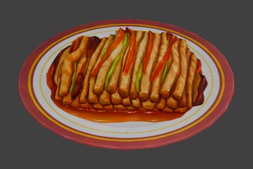 条片菜肴拼盘