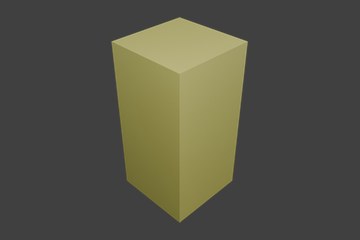 绿色抽象块体 2.0型 01