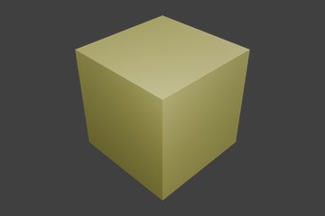 绿色抽象块体 1.0型 01