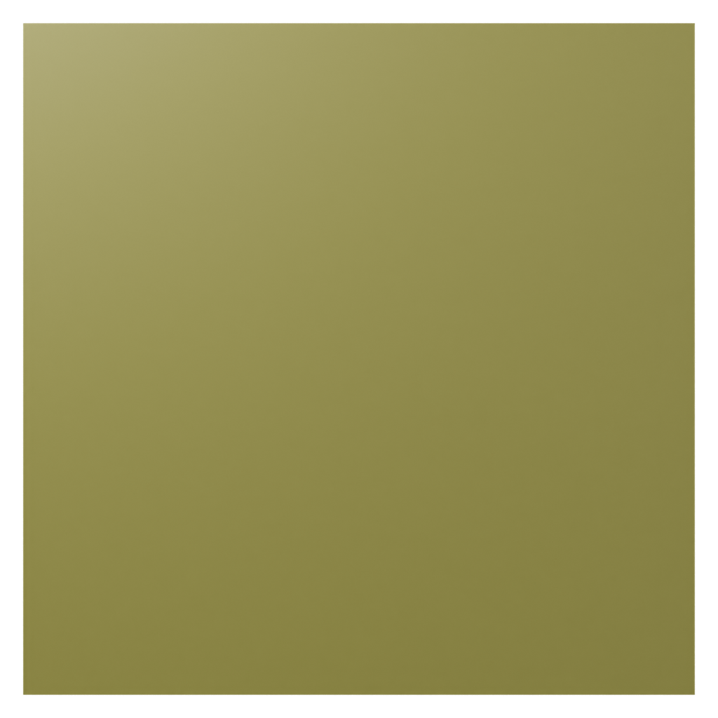 绿色抽象块体 1.0型 01 · 正立面 / 侧面平视