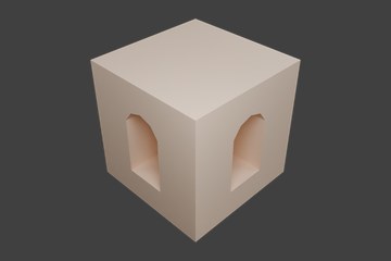 米色四联抽象窗 1.0型 02