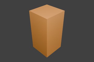 橙色抽象块体 2.0型 01