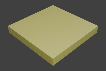 绿色抽象块体 0.125型 01