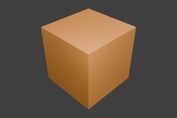 橙色抽象块体 1.0型 01