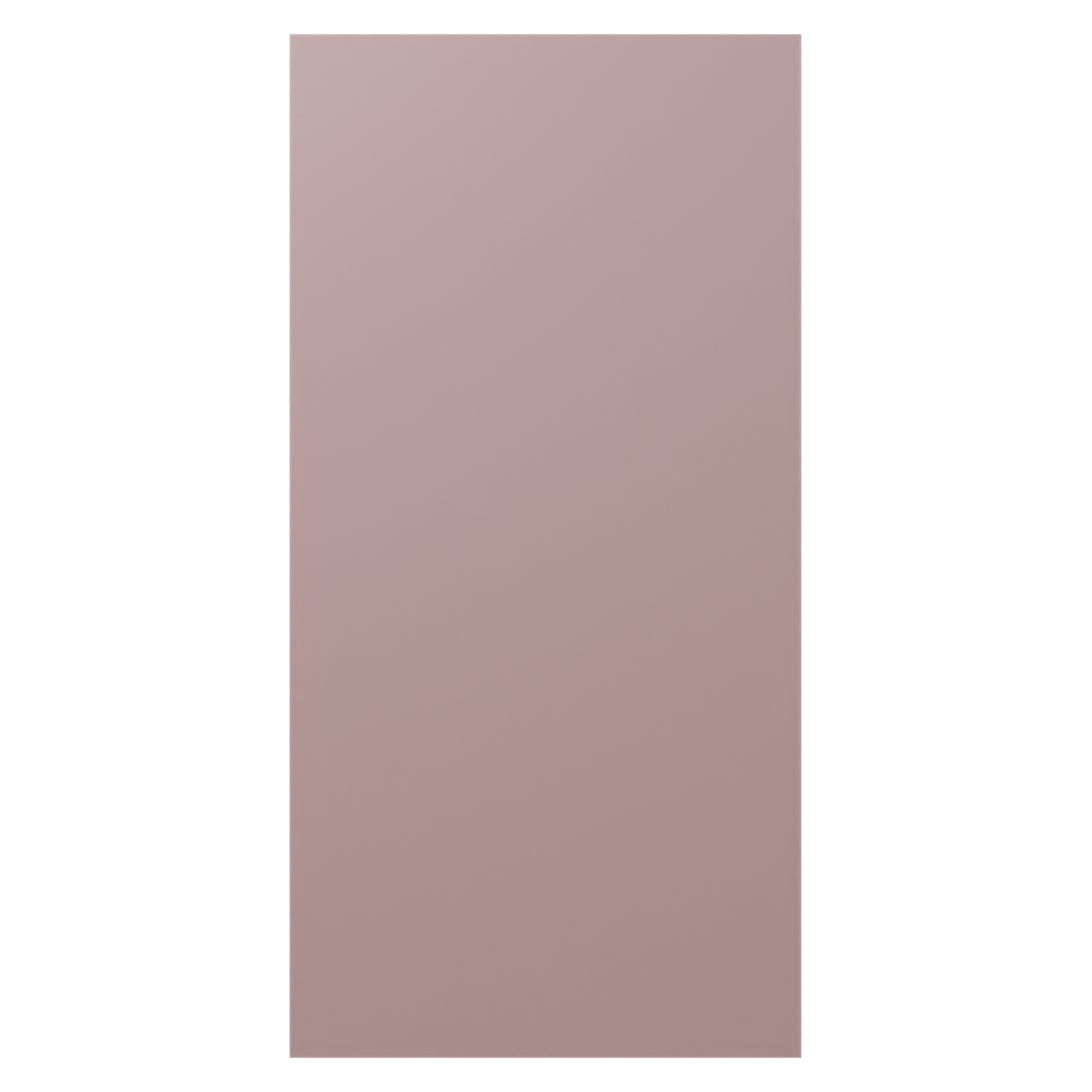 粉色抽象块体 2.0型 01 · 正立面 / 侧面平视