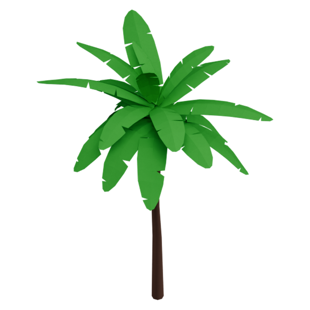 绿色高干棕榈造型树木