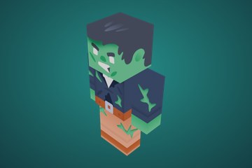 蓝衫绿肤怪人