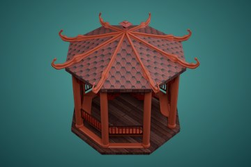 红柱八角亭16