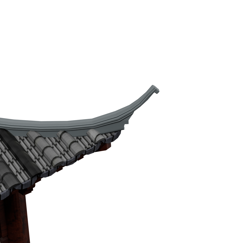灰瓦攒尖方亭22 · 局部特写