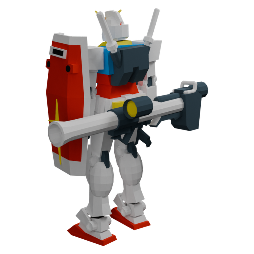 RX-78-2高达 · 微俯仰特征视角