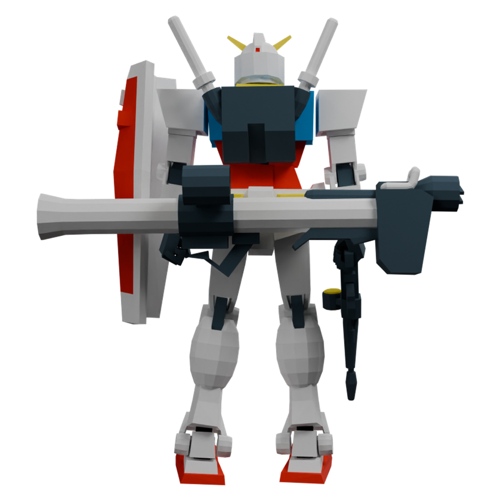 RX-78-2高达 · 正立面 / 侧面平视