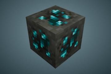 钻石矿石像素方块