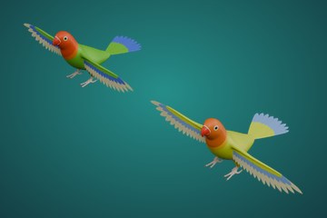 牡丹鹦鹉