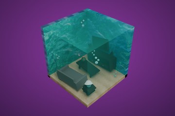 水下主题客厅