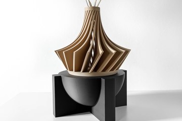 Lasi 现代家居展示架（适用特色物品/蜡烛/植物）3D打印S