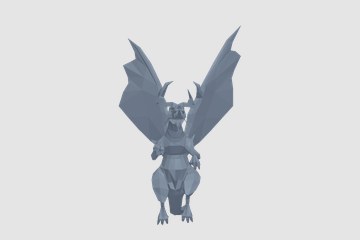 bleudragon_蓝龙 3D打印模型