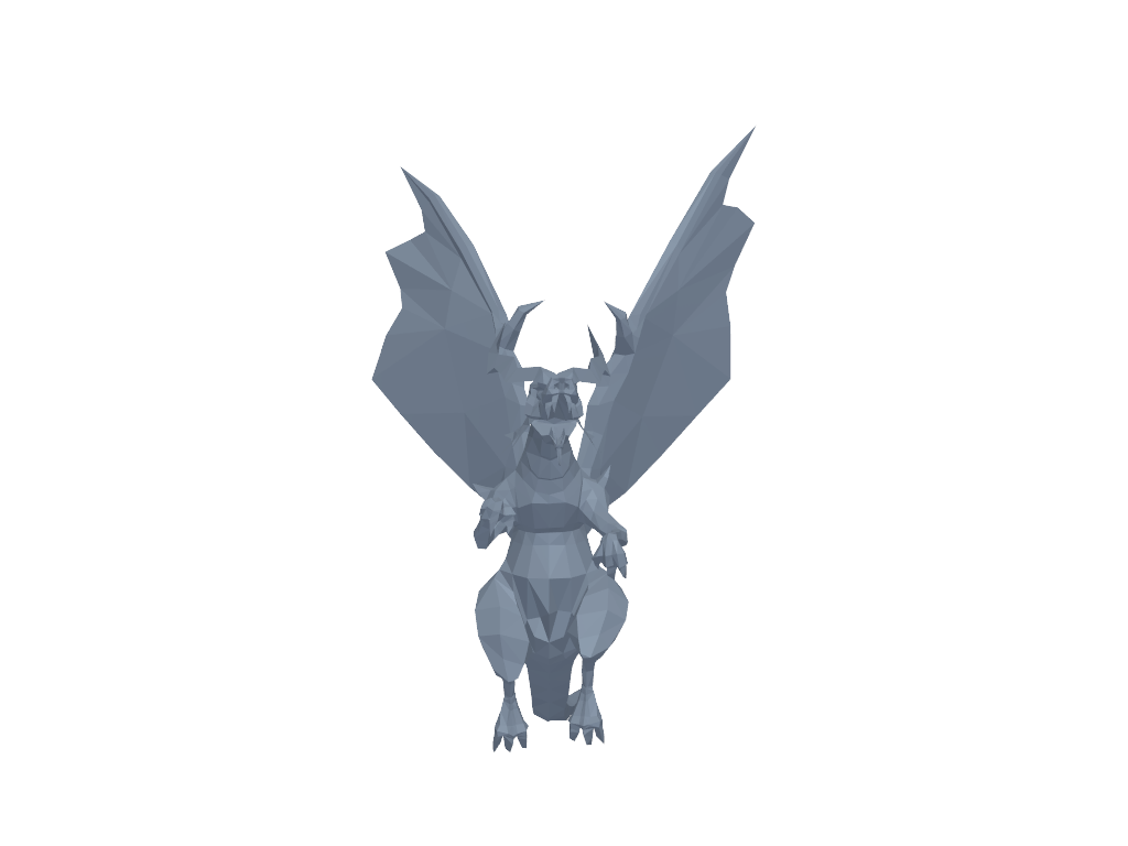 bleudragon_蓝龙 3D打印模型