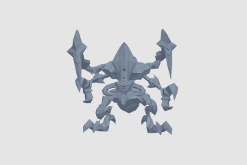 chogath_虚空恐惧 3D打印模型