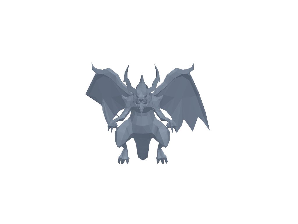 dragon_小龙 3D打印模型
