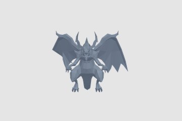 dragon_小龙 3D打印模型