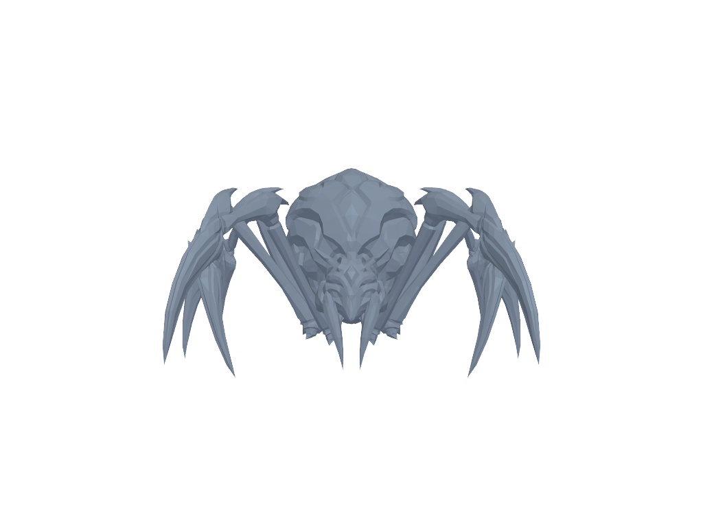 elisespider_蜘蛛形态 3D打印模型