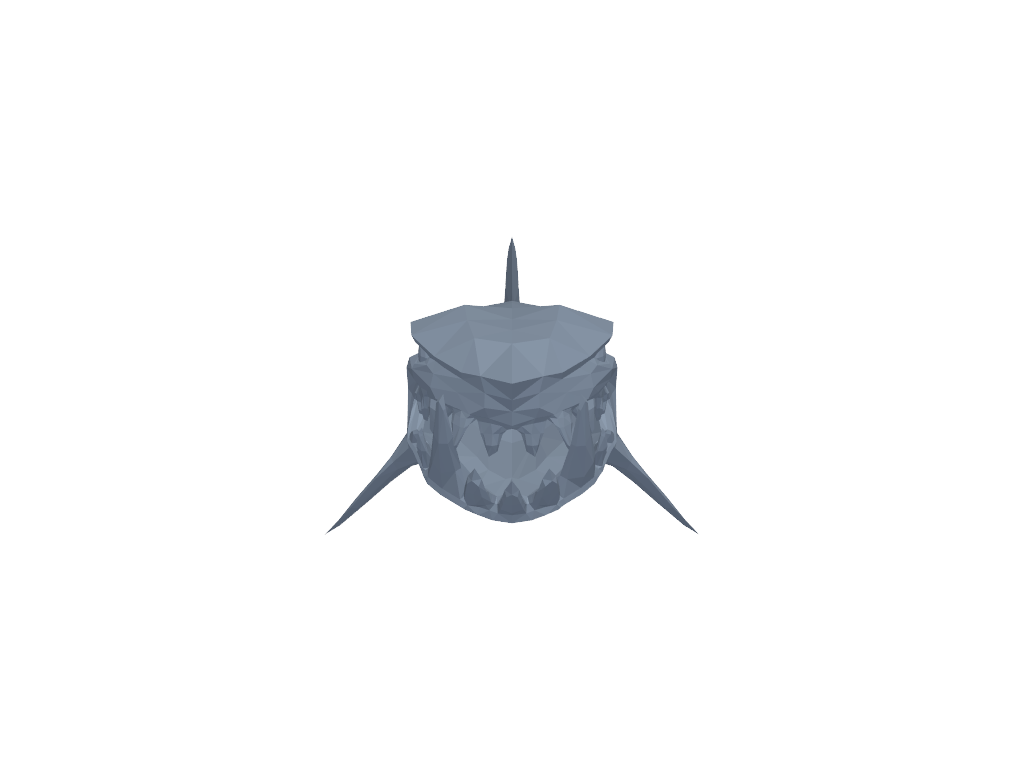 fizzshark_鲨鱼 3D打印模型