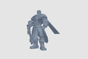 garen_德玛西亚之力 3D打印模型