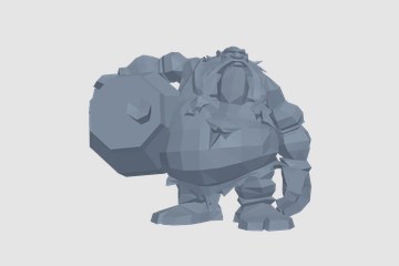 gragas_酒桶 3D打印模型