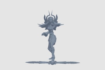 irelia_刀锋意志 3D打印模型