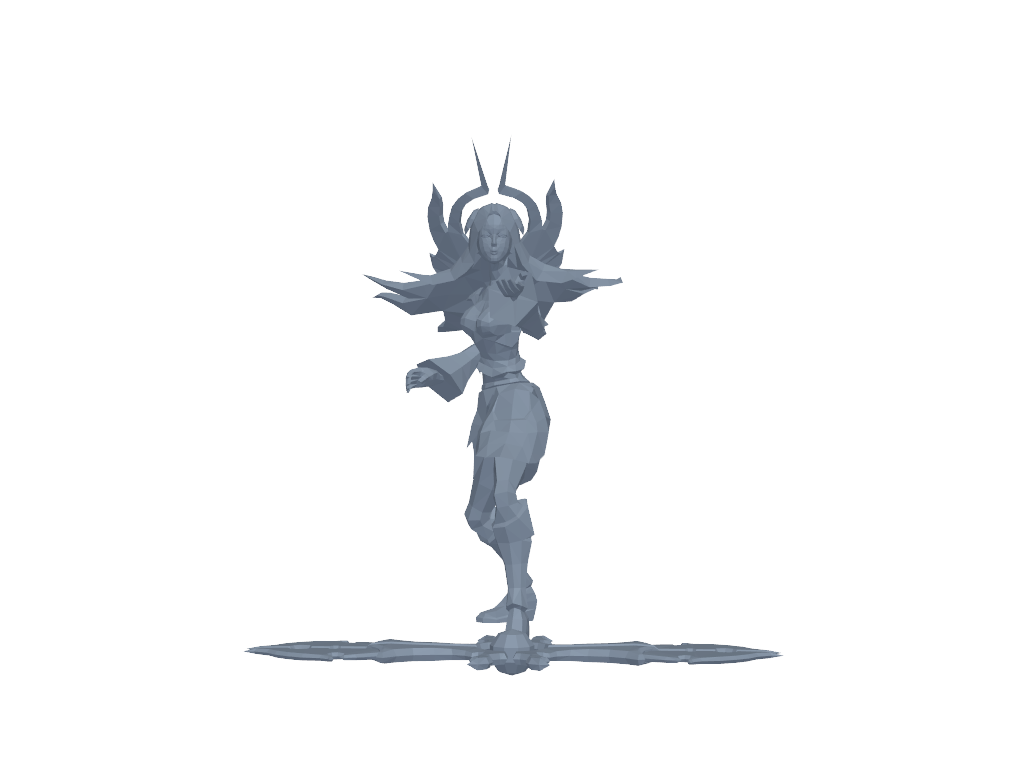 irelia_刀锋意志 3D打印模型