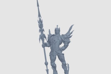 javaniv_德玛西亚皇子 3D打印模型
