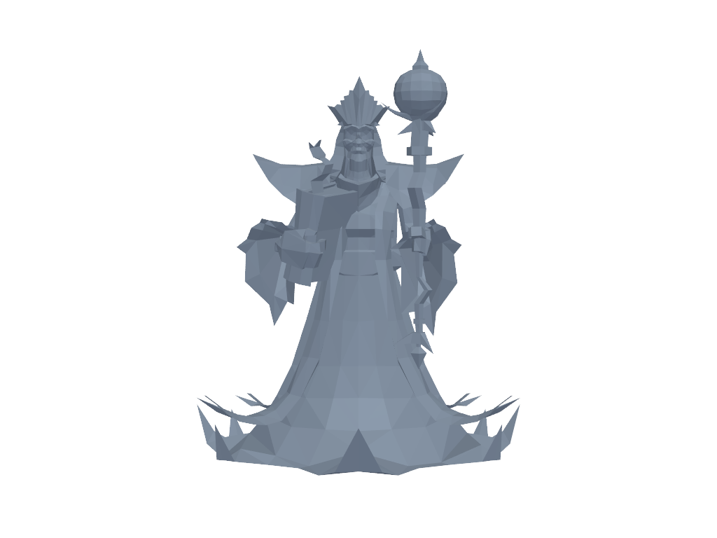 karthus_死亡颂唱者卡尔萨斯 3D打印模型
