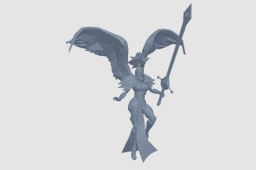 kayle_审判天使 凯尔 3D打印模型