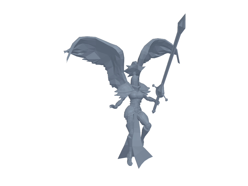 kayle_审判天使 凯尔 3D打印模型