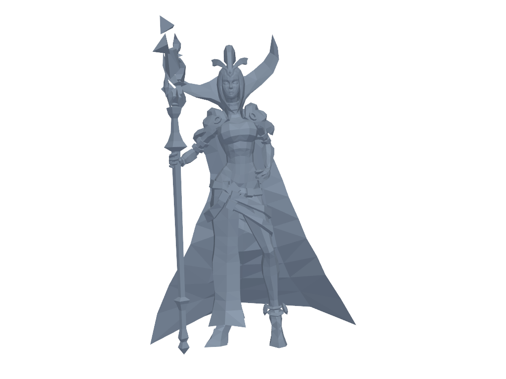 leblanc_诡术妖姬 3D打印模型