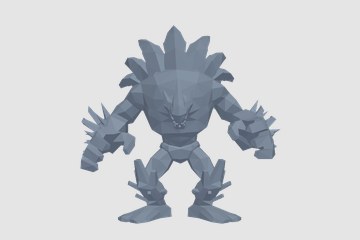 malphite_熔岩巨兽 3D打印模型