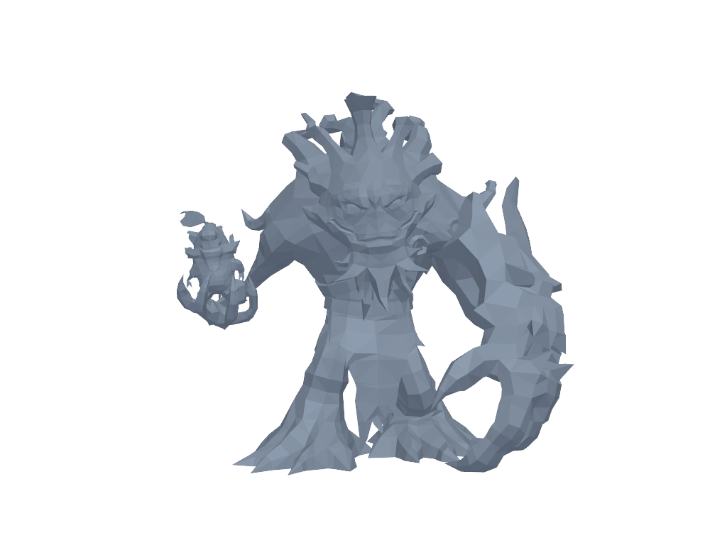 maokai_扭曲树精 3D打印模型