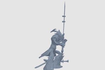 masteryi_无极剑圣 3D打印模型