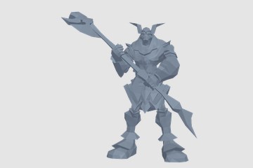 nasus_沙漠死神 3D打印模型